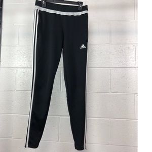 Adidas sweatpants black and white  (S)
